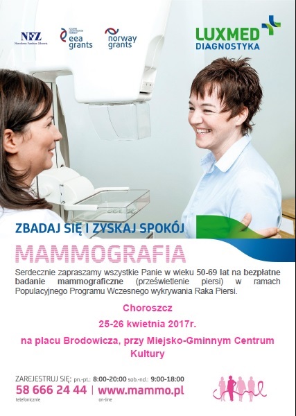 mammografia 2017 plakat